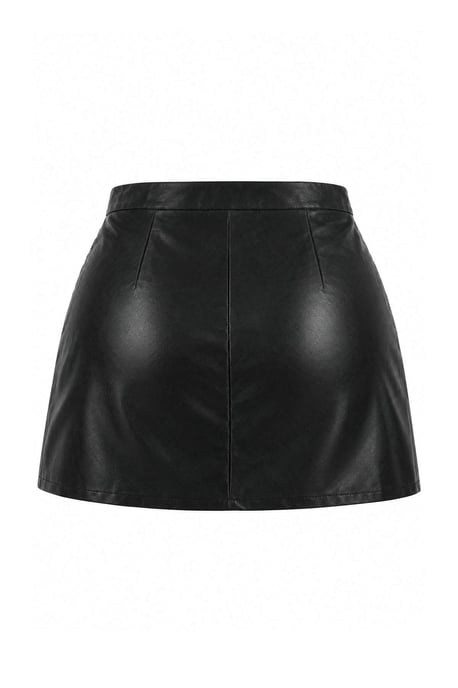 Trendyol Curve Dam Enfärgad Kort / Mini Plus size Kjolar - Image 5