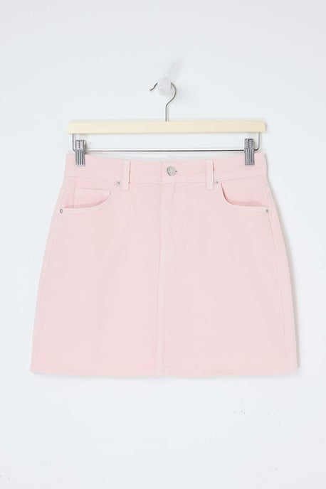 TRENDYOLMİLLA Dames Roze Effen Kort / Mini Rokken - Image 4