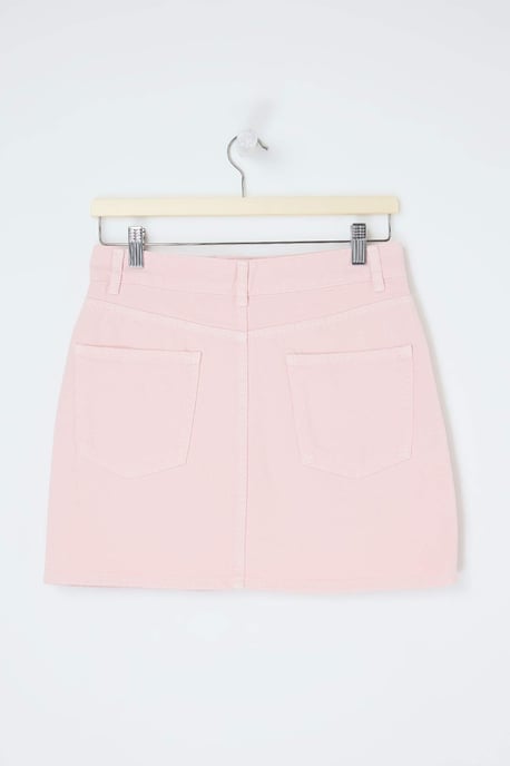 TRENDYOLMİLLA Dames Roze Effen Kort / Mini Rokken - Image 5