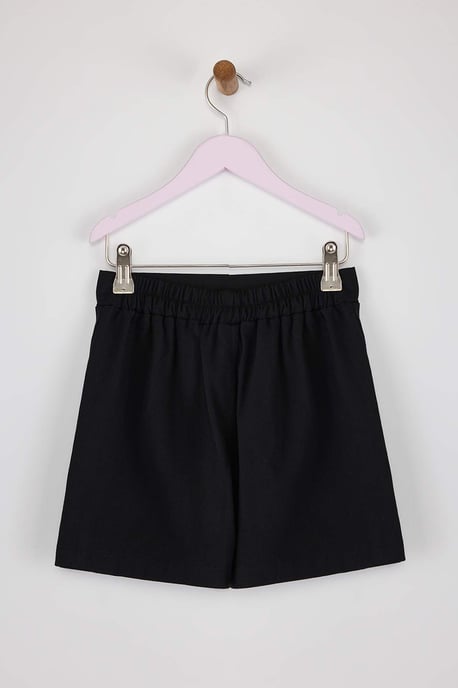 TRENDYOLKIDS Meisjes Zwart Effen Kort / Mini Basic A-lijn Rokken - Image 3