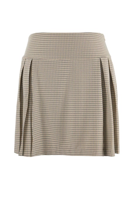 Trendyol Curve Dam Flerfärgad Rutig Kort / Mini Plus size Kjolar - Image 3