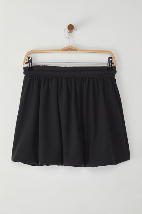 TRENDYOLMİLLA Women's Gray Plain Short / Mini Bubble skirt Balloon Skirts - Image 5