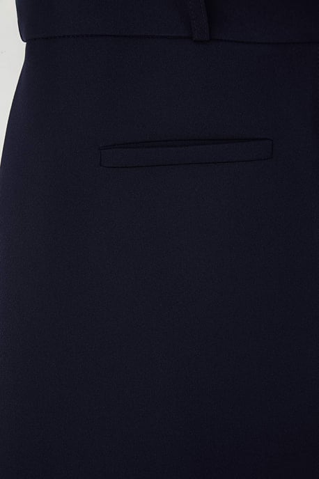 Trendyol Curve Dam Mörkblå Enfärgad Kort / Mini Plus size Kjolar - Image 5