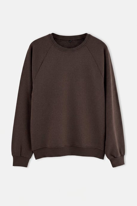 TRENDYOL MAN Men's Plain Long Oversize Sweatshirts - Image 4