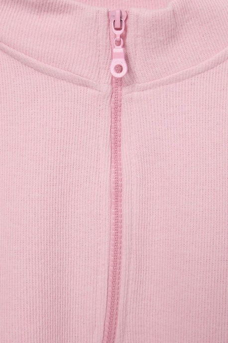 Trendyol Curve Dam Rosa Enfärgad Lång Oversize Plus size Sweatshirts - Image 3