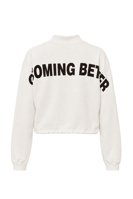 TRENDYOLMİLLA Dames Grafisch Lang Oversized Sweatshirts - Image 2