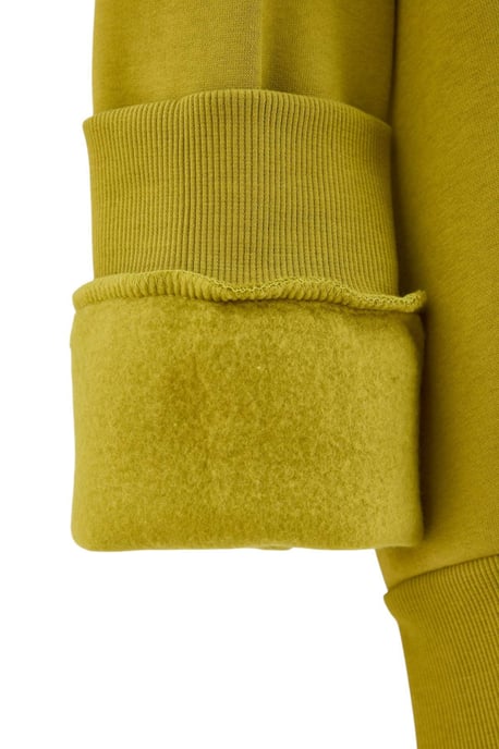 Trendyol Curve Dam Grön Enfärgad Lång Oversize Plus size Sweatshirts - Image 3