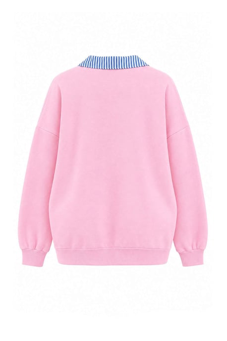 Trendyol Curve Dames Effen Lang Oversized Grote maten Sweatshirts - Image 3