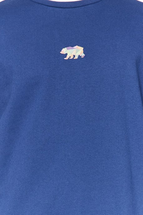 TRENDYOL MAN Men's Dark blue Plain Long Oversize Sweatshirts - Image 6
