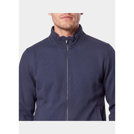 Baileys Sweatvest heren sleeve pocket, diagonal struc 622220/60 - Image 3