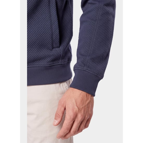 Baileys Sweatvest heren sleeve pocket, diagonal struc 622220/60 - Image 4