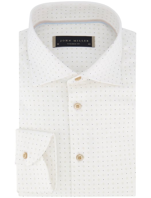 John Miller tailored fit overhemd wit 100% katoen - Image 2