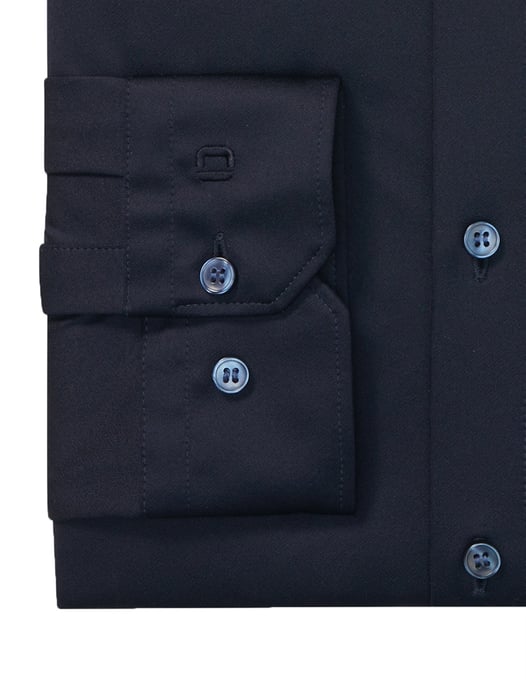 Olymp overhemd No. Six body fit donkerblauw - Image 3