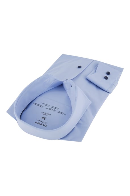 Overhemd Olymp Modern Fit blauw - Image 4