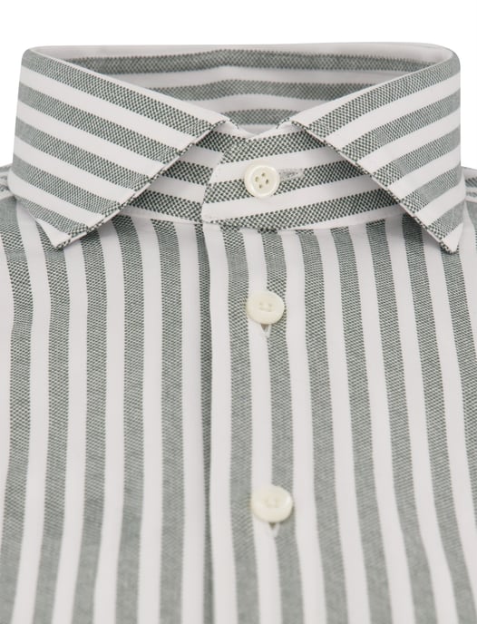 Overhemd Olymp groen Shirt dress ml 5 - Image 3