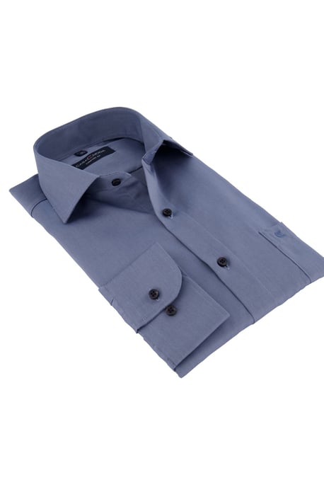 Casa Moda overhemd donkerblauw semi wide spread boord - Image 3
