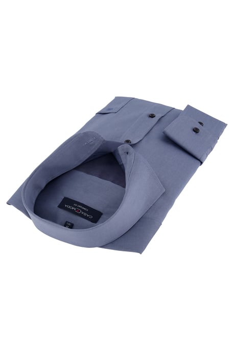 Casa Moda overhemd donkerblauw semi wide spread boord - Image 4