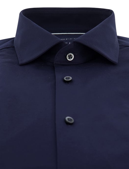 Overhemd Venti wijde fit donkerblauw wide spread - Image 3