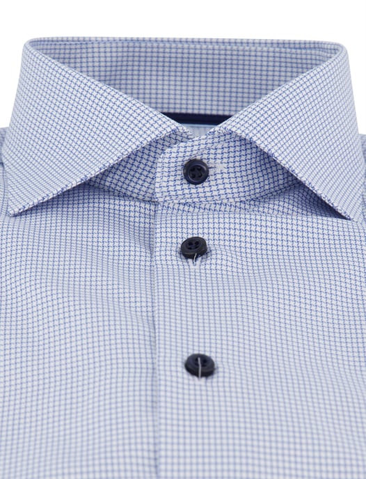 John Miller overhemd geprint blauw lange mouwen - Image 3
