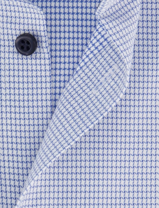 John Miller overhemd geprint blauw lange mouwen - Image 4