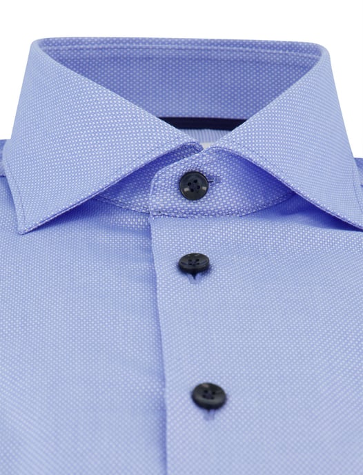 Overhemd John Miller blauw geprint - Image 3