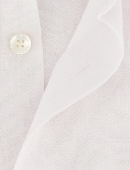 Overhemd John Miller Slim Fit wit linnen - Image 4