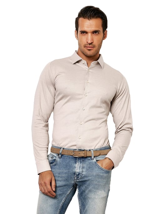 overhemd Desoto Casual Kent licht beige - Image 1