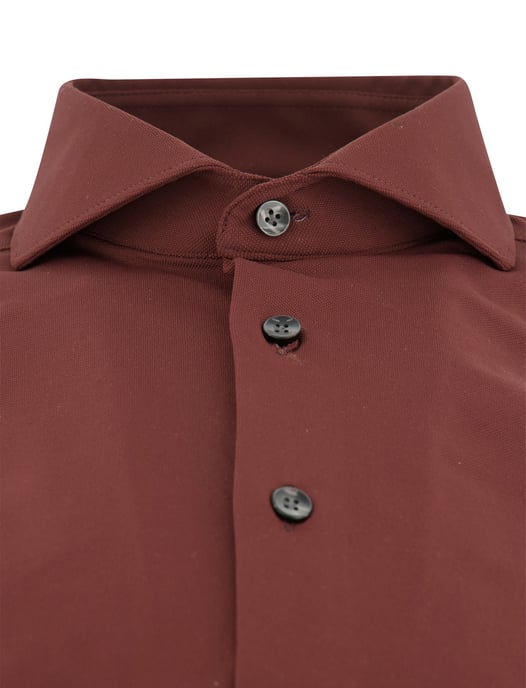 Overhemd John Miller Slim Fit bordeaux - Image 3