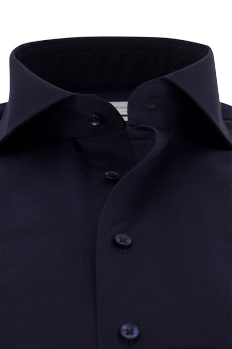 Michaelis business overhemd Slim Fit donkerblauw effen - Image 3