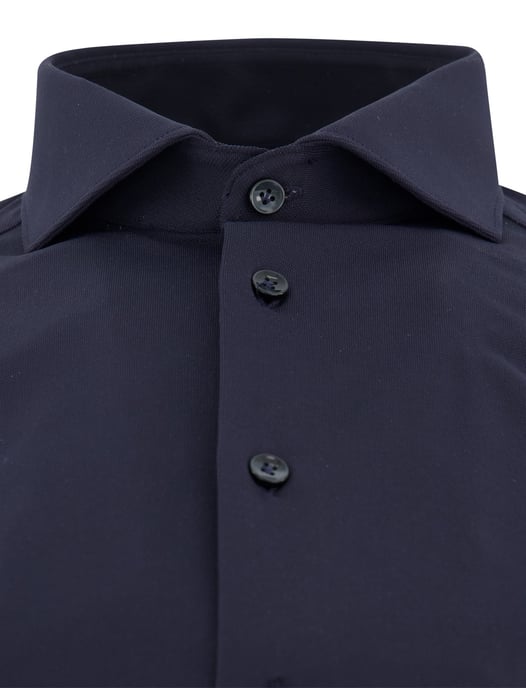 John Miller tailored fit overhemd donkerblauw - Image 3