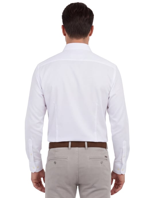 Overhemd Olymp Luxor Comfort Fit wit effen - Image 2
