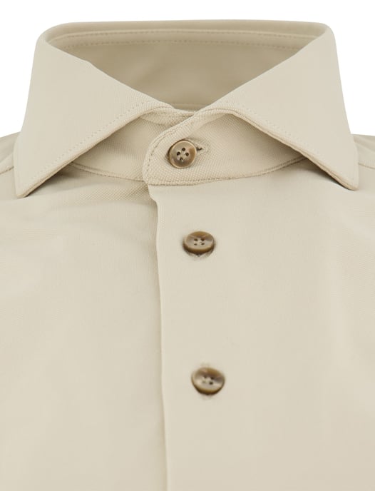 Overhemd John Miller beige 5142675-62 - Image 3