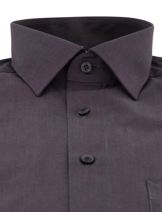 Aubergine zakelijk Olymp overhemd Luxor Modern Fit normale fit katoen - Image 3