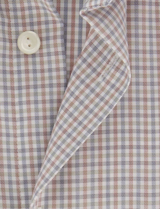Eton classic fit overhemd beige patroon - Image 4