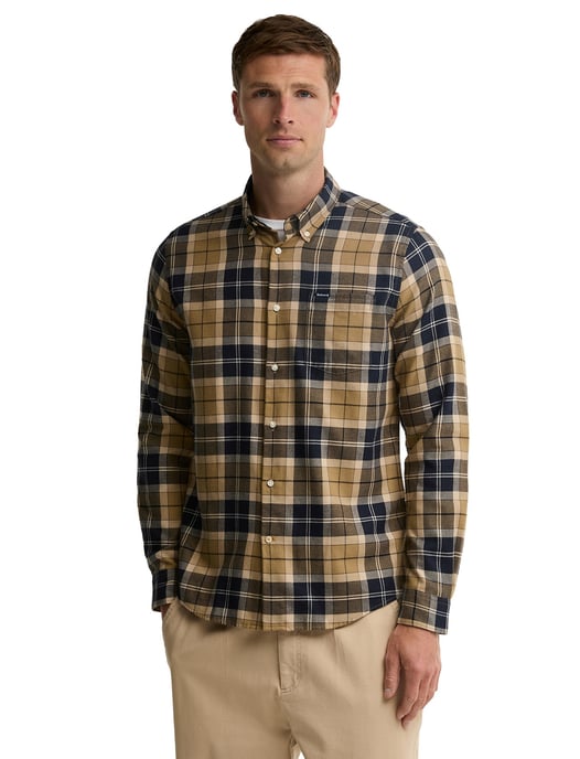 Overhemd Barbour bruin ruit - Image 1