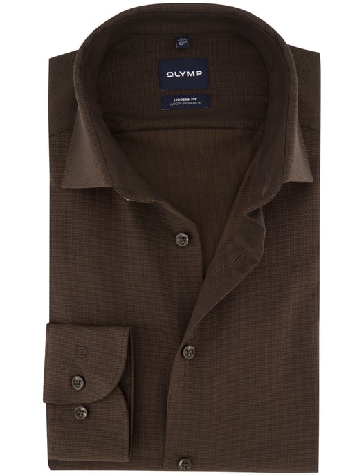 Overhemd Olymp bruin - Image 1