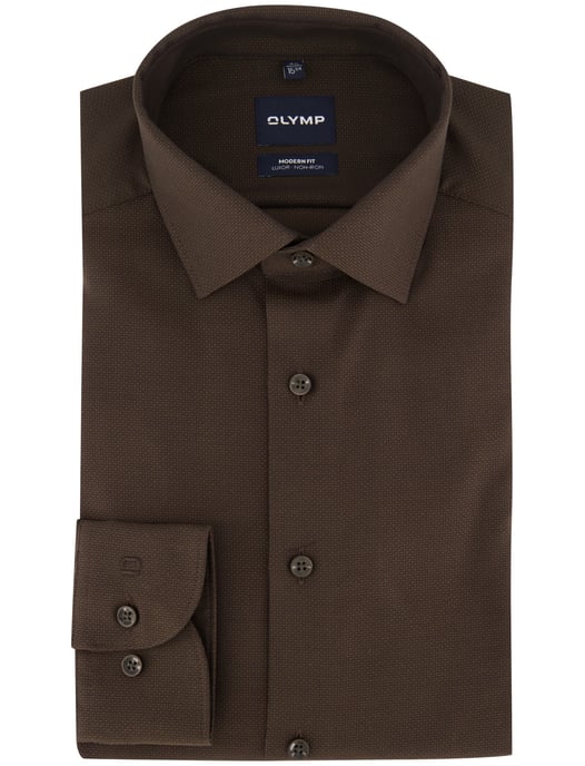 Overhemd Olymp bruin - Image 2