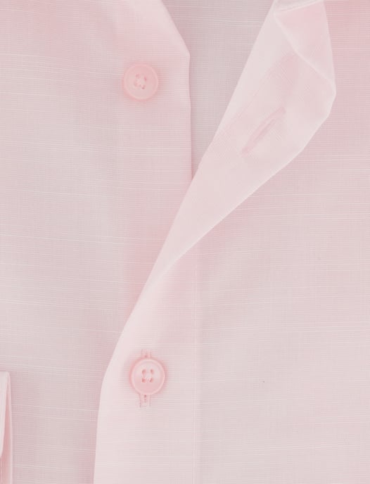 katoenen Olymp overhemd roze effen normale fit strijkvrij - Image 4