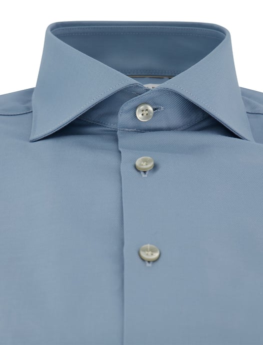 Overhemd tailored fit John Miller blauw - Image 3