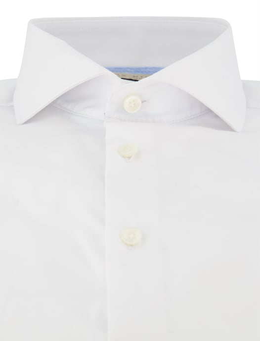 Wit John Miller overhemd Tailored Fit ml 5 effen - Image 3