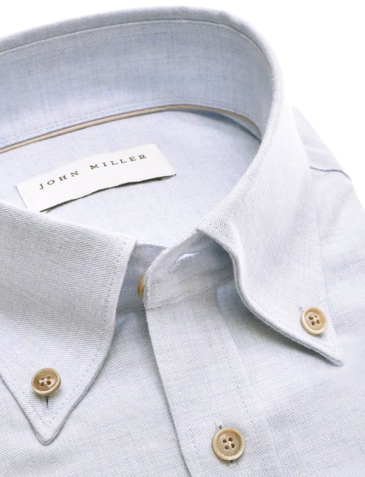 Overhemd John Miller Tailored Fit New lichtblauw - Image 2