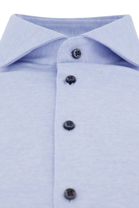 Desoto business overhemd lichtblauw effen katoen slim fit - Image 3