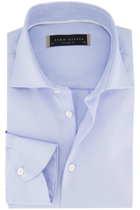 Overhemd John Miller tailored fit lichtblauw katoen - Image 1