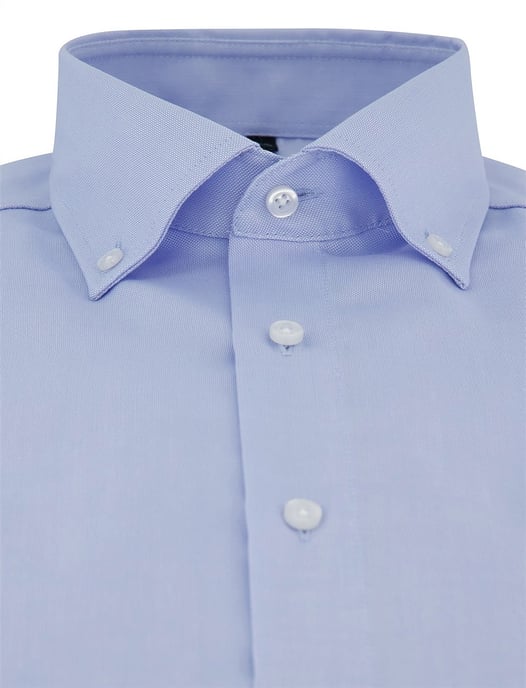 Overhemd Venti comfort fit lange mouwen strijkvrij lichtblauw - Image 3