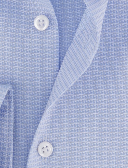 John Miller tailored fit overhemd lichtblauw effen - Image 4