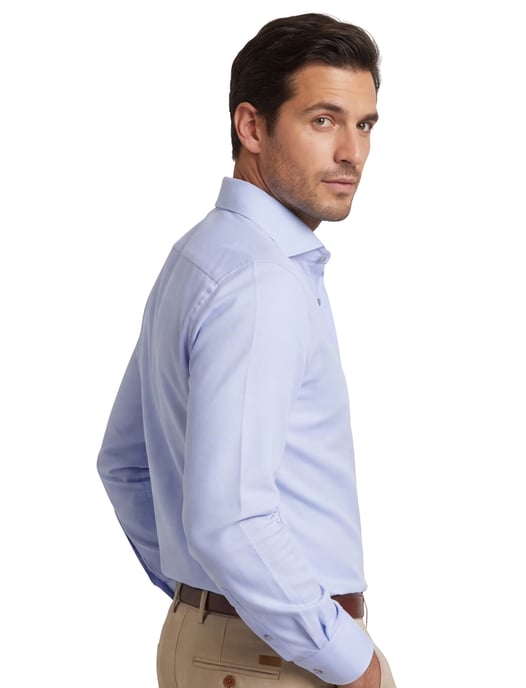 John Miller overhemd tailored fit blauw lange mouw - Image 2