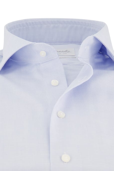 Michaelis business overhemd Slim Fit lichtblauw geprint strijkvrij - Image 3