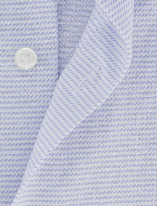 Overhemd lichtblauwe streepjes Venti comfort fit - Image 4