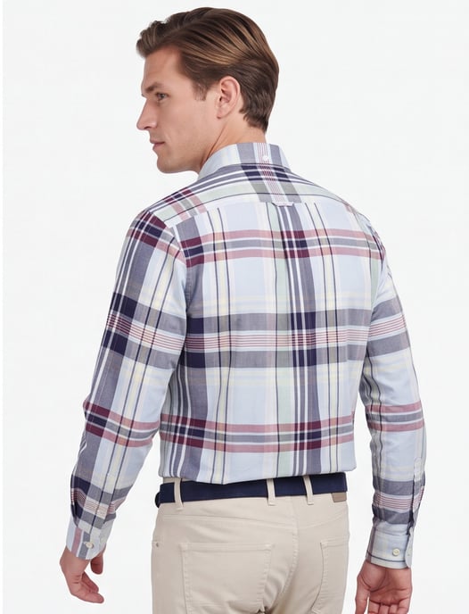 Barbour overhemd geruit button down Tailored Fit - Image 2
