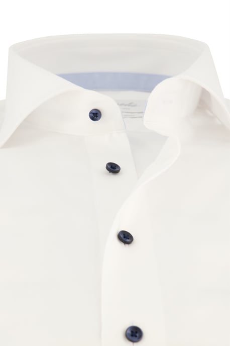 Michaelis business overhemd Slim Fit wit effen - Image 3